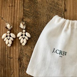 J.Crew Rhinestone Drop Earrings